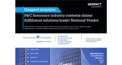 Desktop Screenshot of nationalvendor.com